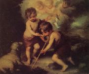 Bartolome Esteban Murillo Children with a Shell Germany oil painting artist